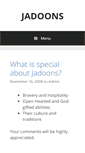 Mobile Screenshot of jadoons.com